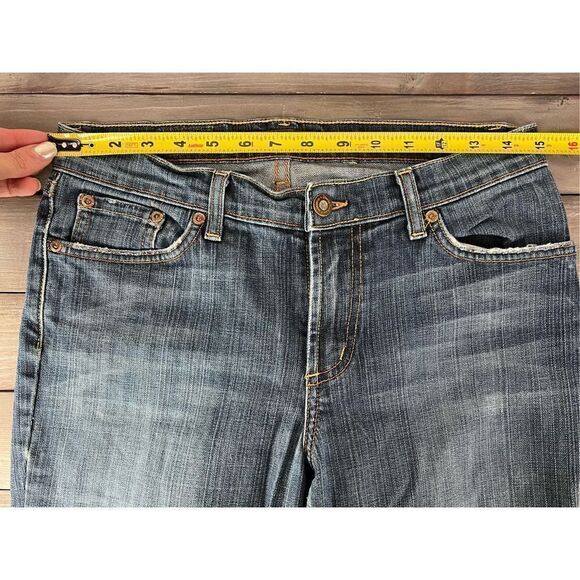 David Kahn Size 6 Medium Wash Straight Leg Jeans - Picture 8 of 10